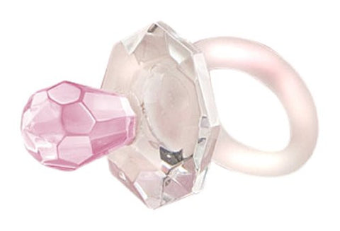 Fashioncraft Choice Crystal Pacifier,  Pink