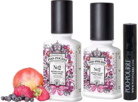 Poo-Pourri 3-piece Bathroom Deodorizer Set - No. 2