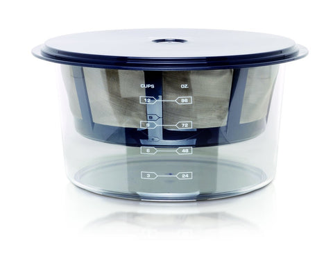 Euro Cuisine GY60 Greek Yogurt Maker With Stainless Steel Strainer