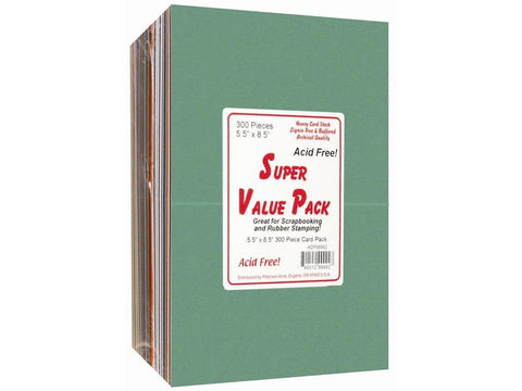 Accent Design Paper Accents ADP99992 Super Value Variety Card Pack