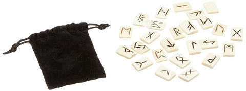 Bone Rune Stone Set