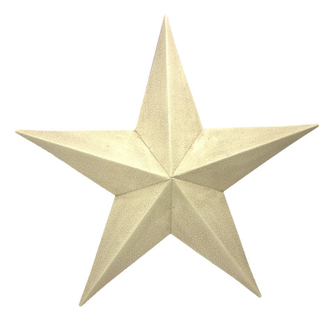Country House Off White Aged Barn Star 12"