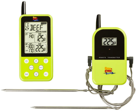 Long Range Wireless Dual Probe Barbecue Smoker Meat Thermometer