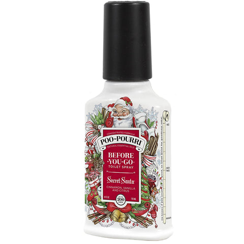 Poo-Pourri Secret Santa 4 oz Custom Bottle