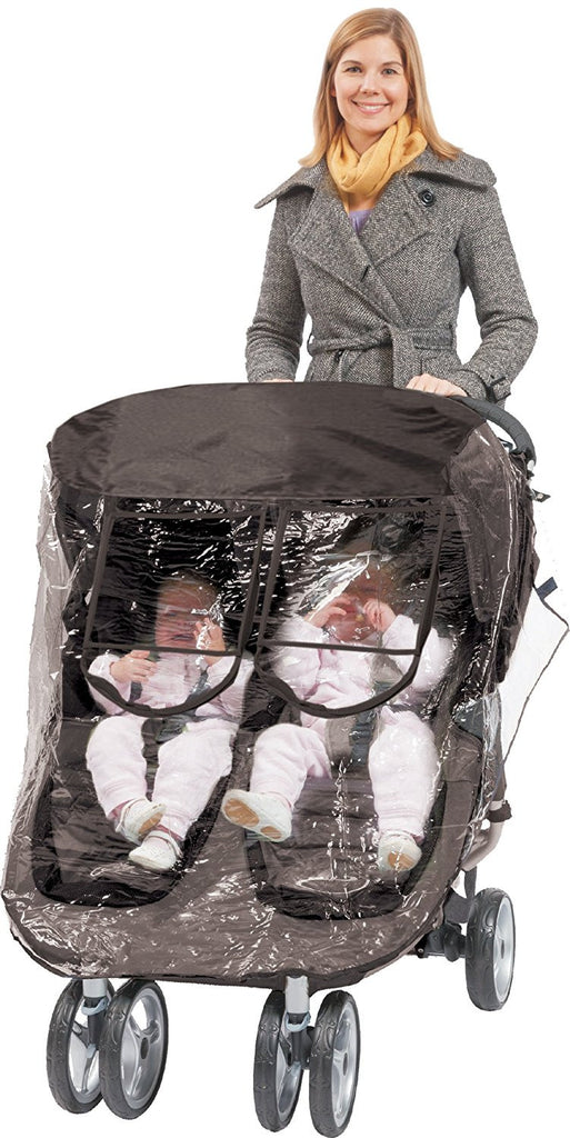 double stroller plastic cover Rain-cover Special Designed for the City Mini Double Stroller – number1inservice