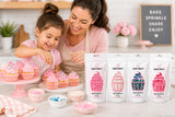 Cake Craft Pastel Sprinkles Collection 4-Pack 100g Each