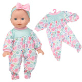 My Lil Wardrobe 14-Inch Realistic Soft Baby Doll with Clothes &amp; Accessories - Pink