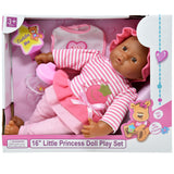 Dolls To Play 16 Inch Soft Body Baby Doll - Outfit, Bib and Bottle Included, Plays 3 Sounds