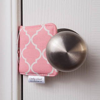 The Original Cushy Closer Door Cushion (Charlotte Pink)