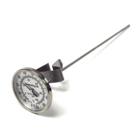 Tel-Tru 12" Stainless Steel Cheesemaking Thermometer 0/220 degrees F