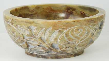 NEW Soapstone Scrying and Smudge Bowl (Scrying - Bowls & Mirrors)
