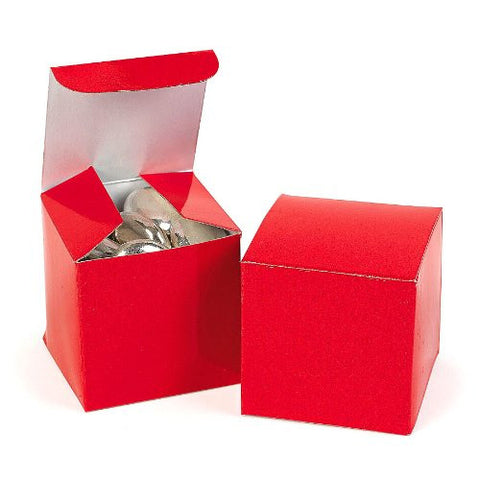 Fun Express Mini Red Gift Boxes (2 Dozen)