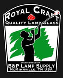 B&P Lamp Clear Colonial Lamp Shade (6 1/2")
