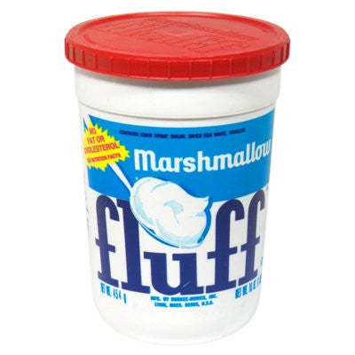 Fluff, Marshmallow Spread, 16 OZ (Pack of 12)