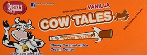 Goetzes Vanilla Flavored Cow Tales 36 One Ounce Pieces