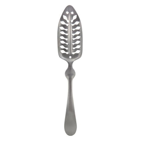 Brushed Stainless Steel Bartender's Professional Grade Absinthe Spoon by Franmara