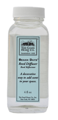 The Good Home Co Beach Days Reed Diffuser, 4 Ounce
