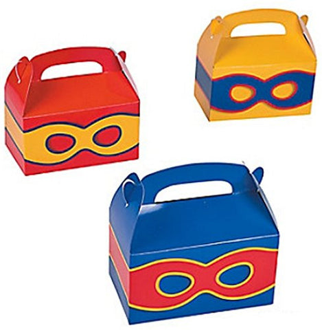 Superhero Treat Boxes - 12 ct