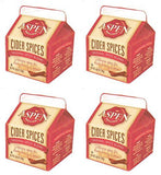 Aspen Mulling Cider Spices - Original Spice Blend, 5.65 oz Carton, Pack of 4