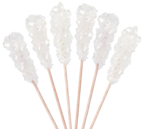 White Rock Candy Demitasse Sticks - 100 Count 21oz
