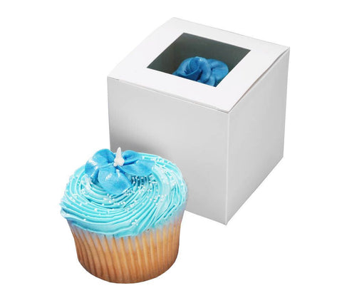 Darice 1404-281, Cupcake Box with Window, 24-Pieces per package