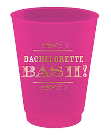 Slant Bachelorette Bash 16oz Frost Flex Cups Set of 8