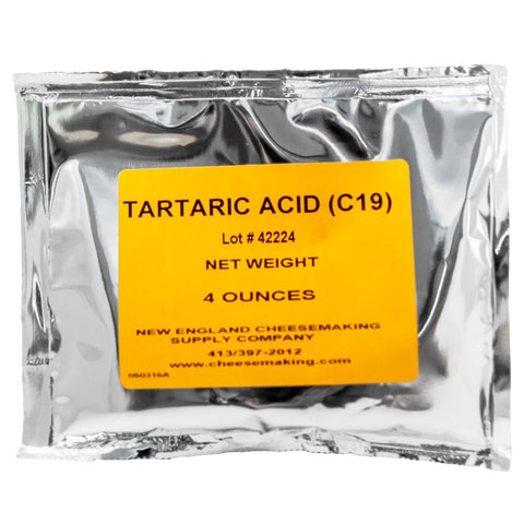 Tartaric Acid - 4oz.