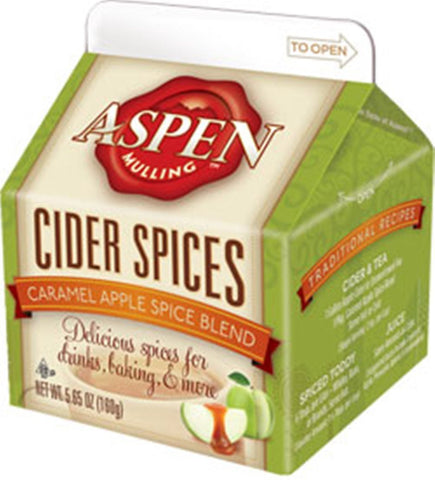 Aspen Mullings Caramel Apple Spice Blend - Cider Seasonal Drink Mix CA