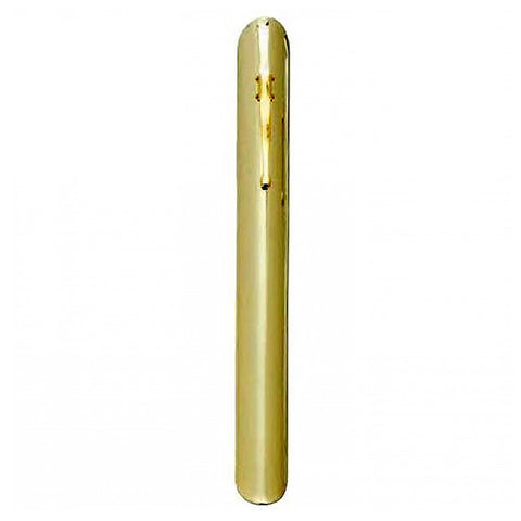 Gold Anodized Waiter Crumb Scraper with Gold-Plated Pocket Clip