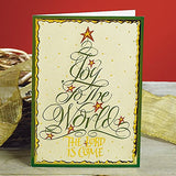 Abbey Press 5.5" x 7.75" Our Savior, Light of the World Christmas Cards (77080T)