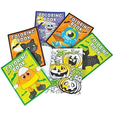 Halloween Coloring Books Pack of 12