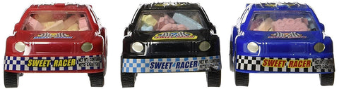 Kids Mania Sweet Racer Toy Car Candy, 12-Count