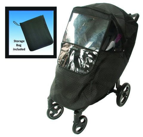 Comfy Baby Universal Insulated Stroller Weather Protector - black, one size