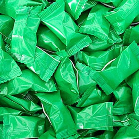 Green Wrapped Buttermint Creams 50 Count
