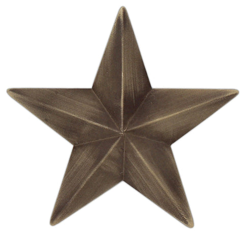 Country House Vintage Style Indoor Hanging Metal Barn Star (6")