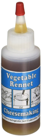 1 X Liquid Vegetable Rennet - 2 oz.