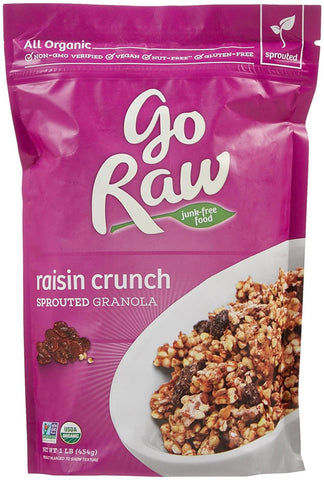 Go Raw 100% Organic Live Granola Cereal, 1 lb Bags