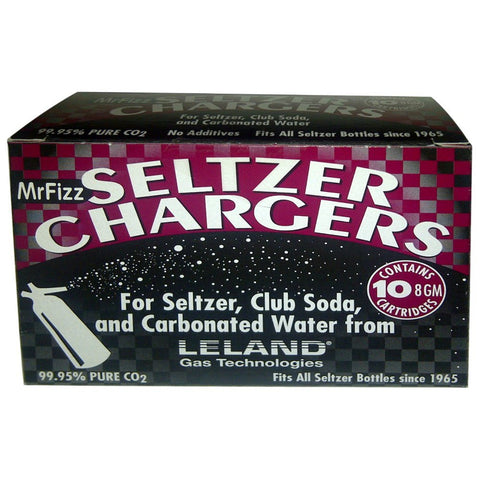 100 ea Leland Soda Chargers Seltzer Chargers CO2
