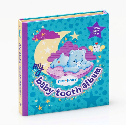 Baby Tooth Album - Tooth Fairy Land Collection - Boy (Care Bears, 6 x 6)