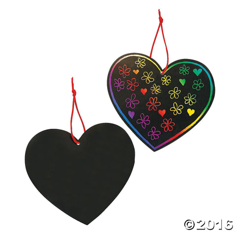Magic Color Scratch Hearts