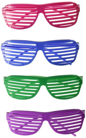 Rhode Island Novelty 24 Pairs of 80's Sunglasses Party Favors