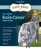 Rain Cover / Wind Shield for Twin Limo Tandem 2 Canopy Double Strollers