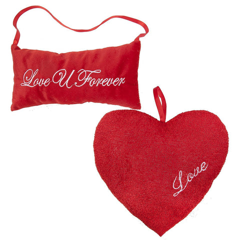 Valentine’s Day Heart Shaped Pillow; Set of 2; Valentine's Day Gift
