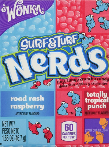 Nerds Surf & Turf (Tropical Punch & Raspberry) 24/1.65 Ounce