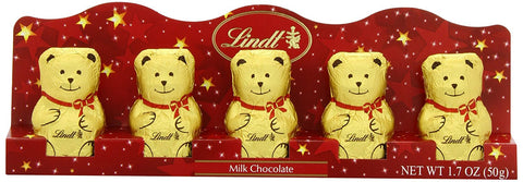 Lindt GOLD BEAR - Milk Chocolate, 1.7 oz.