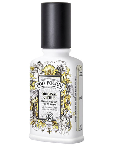 Poo-Pourri Before-You-Go Toilet Spray 4-Ounce Bottle, Original Scent