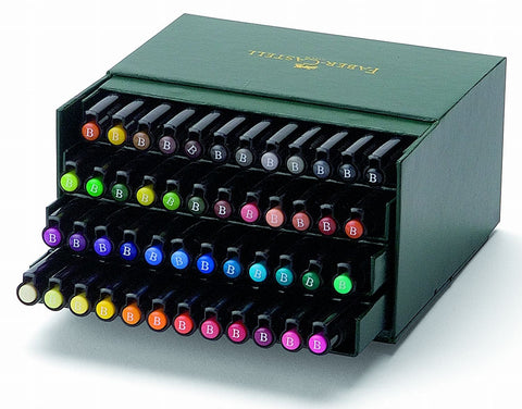 Faber-Castel Pitt Artist Brush Pens (48 Pack), Multicolor