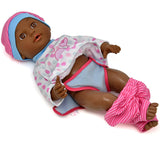 Drink and Wet Baby Doll, With Training Potty, 2 Bottles, Diaper, Bib, African American