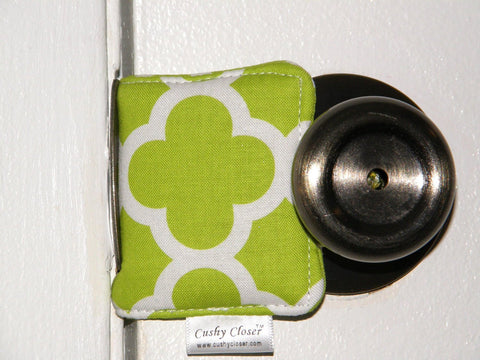 The Original Cushy Closer Door Cushion (Chloe Green)