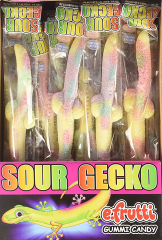 Gummi Sour Gecko Candy 40ct